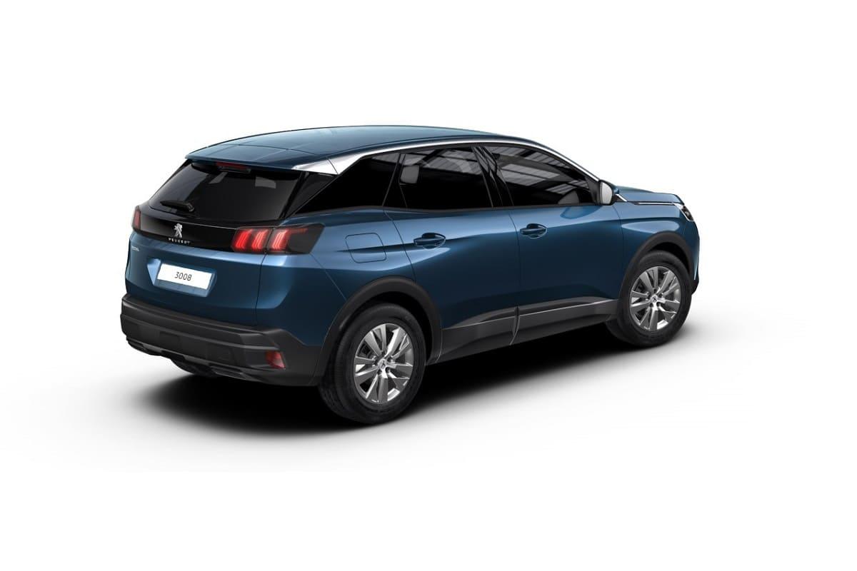 Peugeot 3008 noleggio lungo termine posteriore